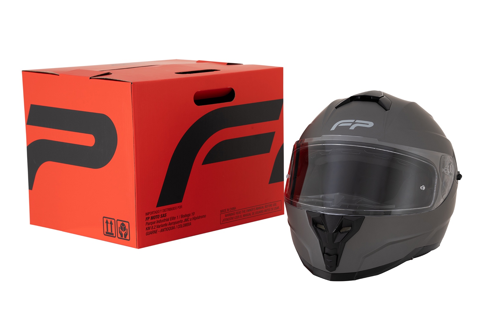 Interior desmontable del casco FP Racecraft 2 Titanio
