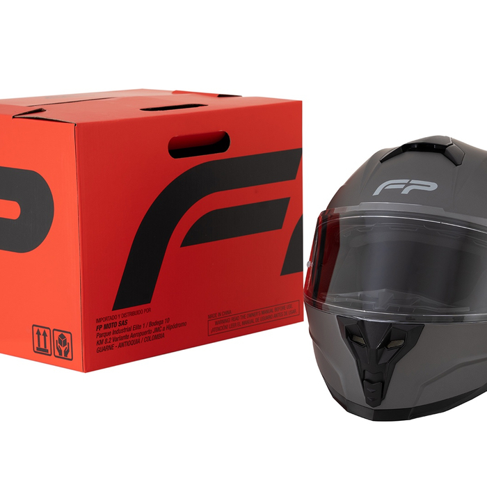 Interior desmontable del casco FP Racecraft 2 Titanio