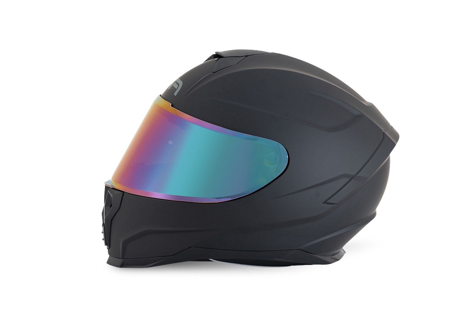 Reflejo del visor espejado iridium del casco FP Racecraft 2