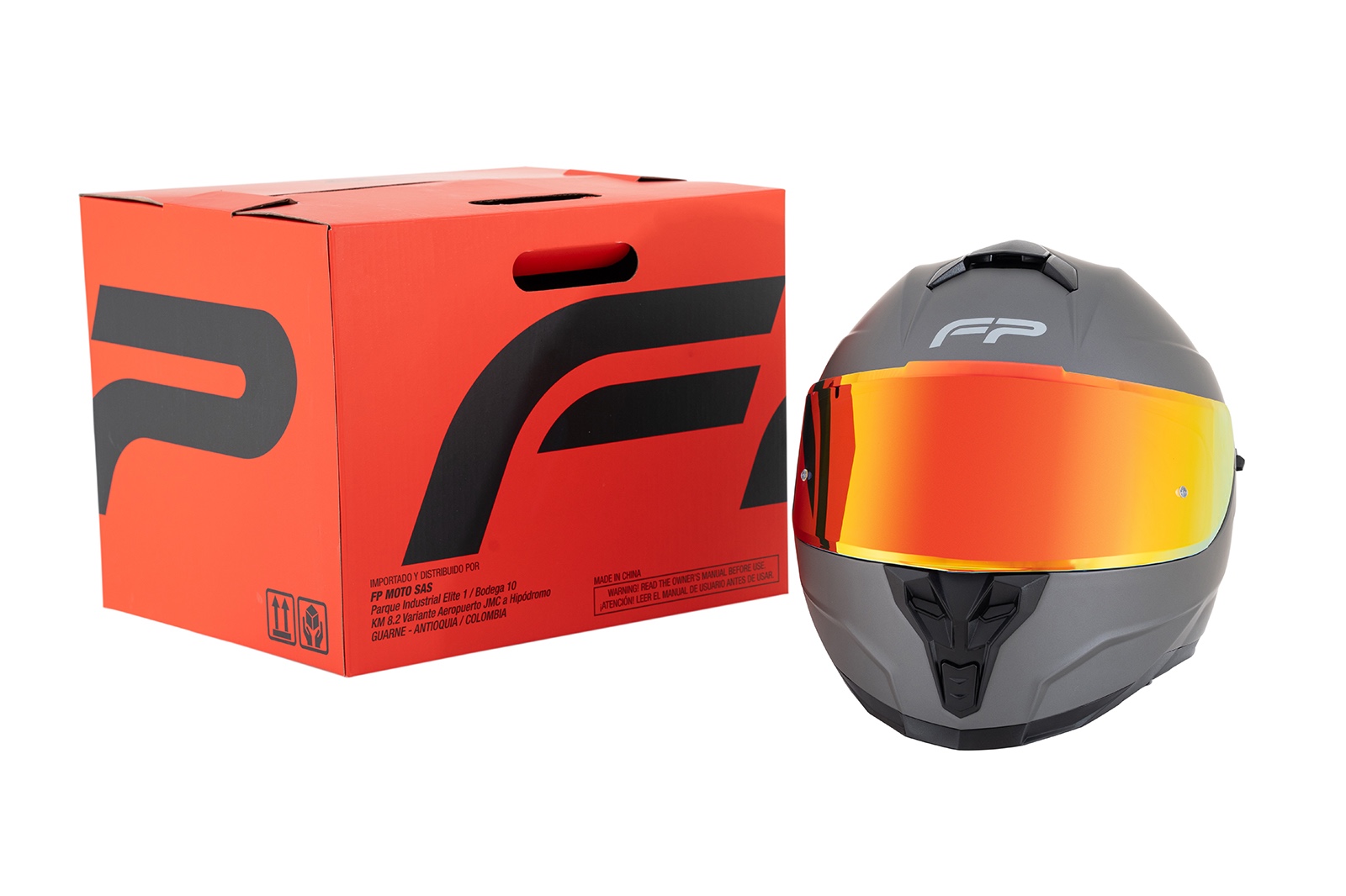 Detalle del cierre micrométrico del casco FP Racecraft 2