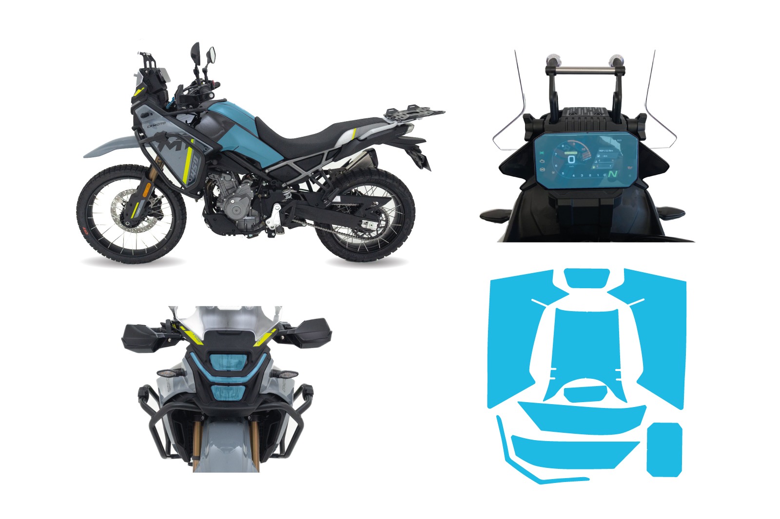 Kit ppf cfmoto 450mt