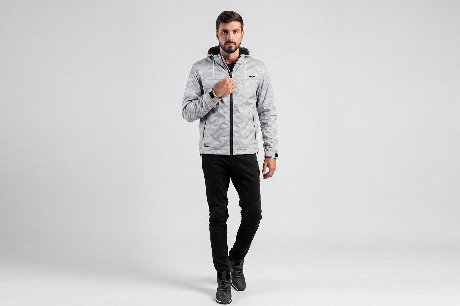 Chaqueta Reflectiva Thunder Light Grey