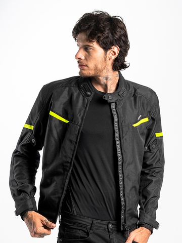 Chaqueta FP K1 Negro para motociclistas en invierno