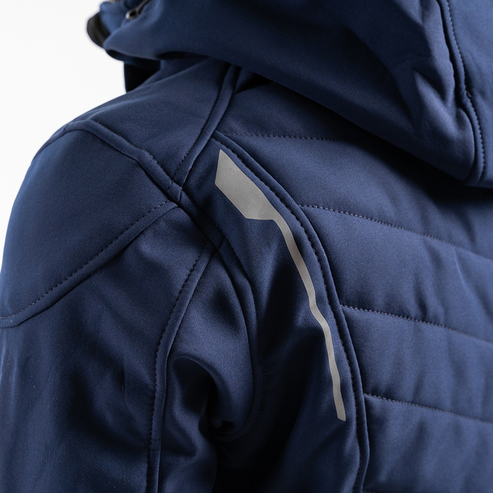 Detalle reflectivo en la parte de atrás FP Naxos Azul Navy