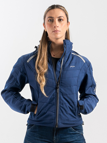 Vista frontal de la FP Naxos Mujer Azul Navy