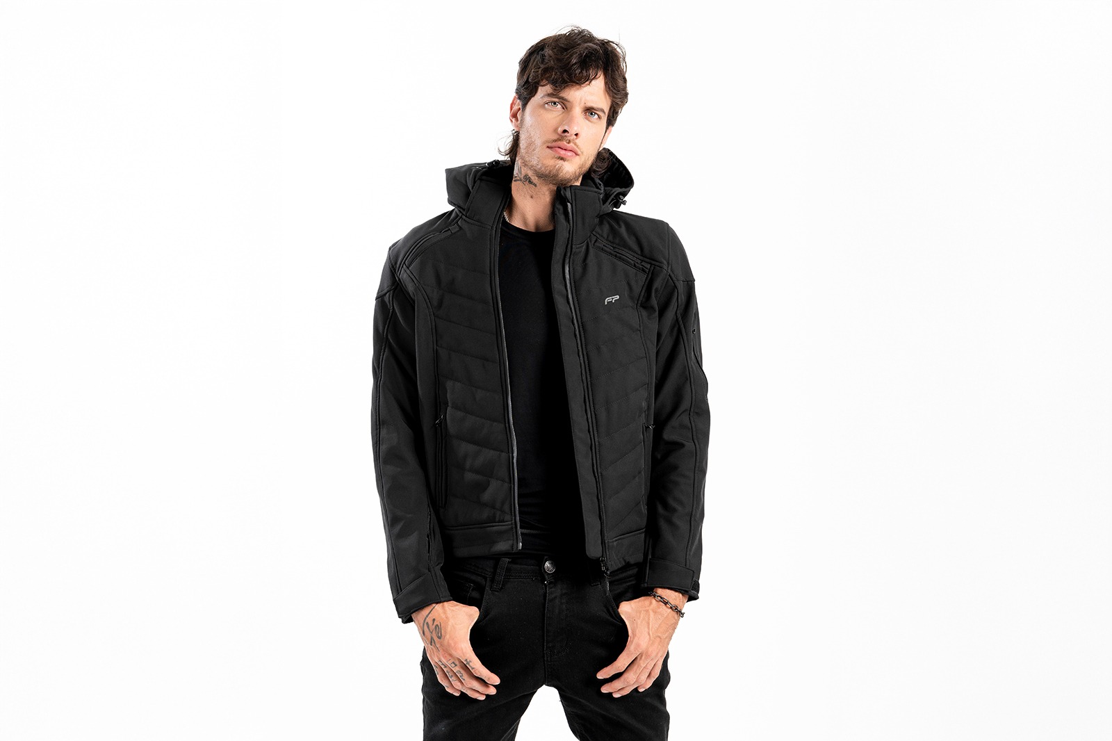 Chaqueta Naxos Negro