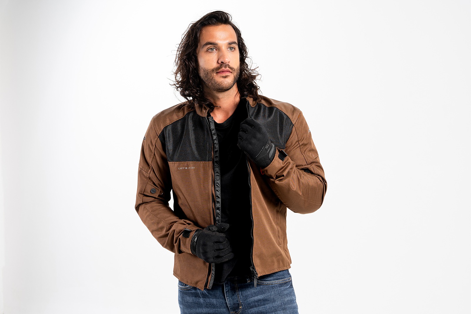 Paneles de ventilación de la chaqueta FP Nevada Summer Tobacco