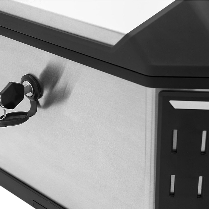 Maleta aluminio continent de 50 litros