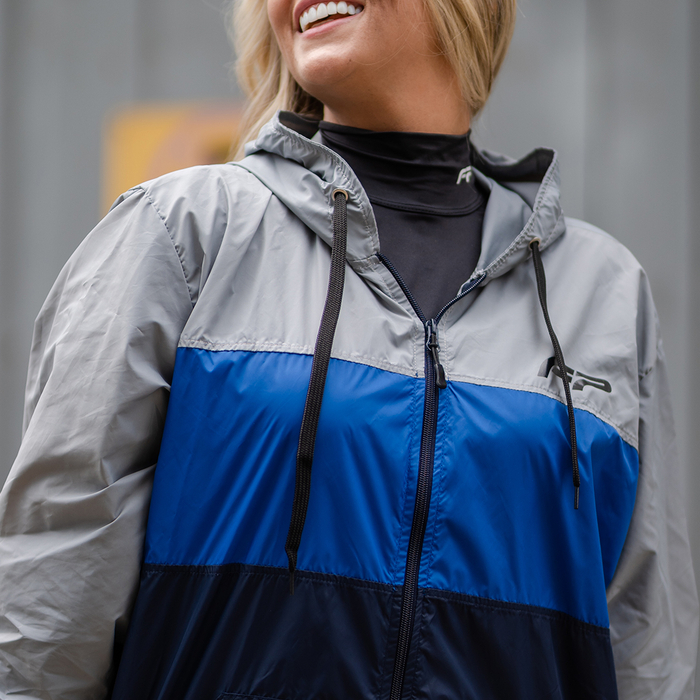 Cortavientos triline marine blue azul