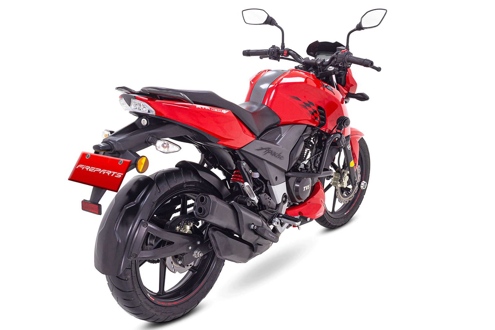 Anticaídas para TVS Apache 160