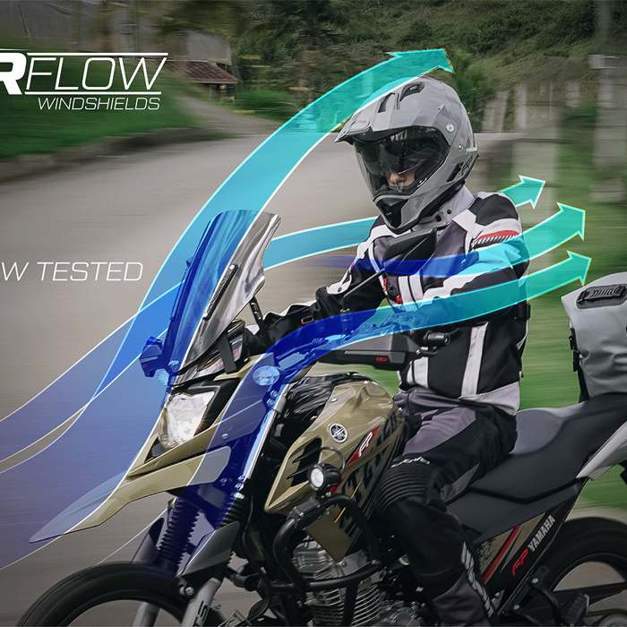 VIsera contra el viento Yamaha XTZ 150