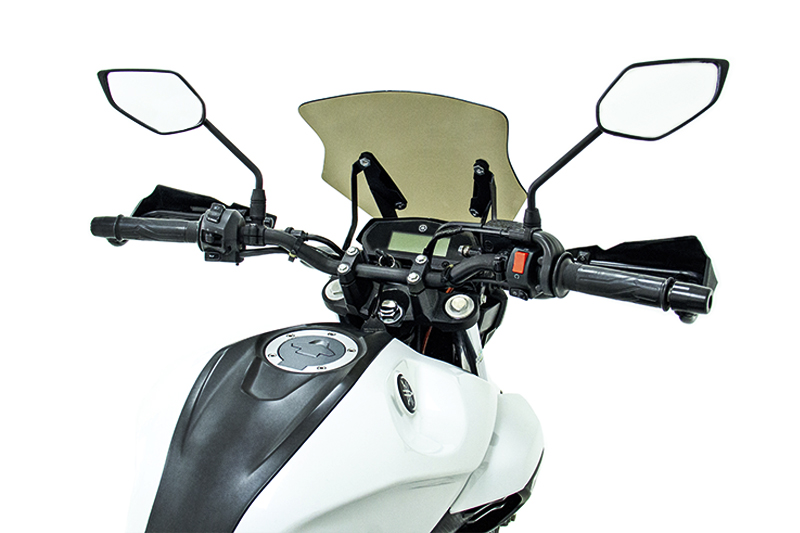 Pantalla de viento yamaha fz 25