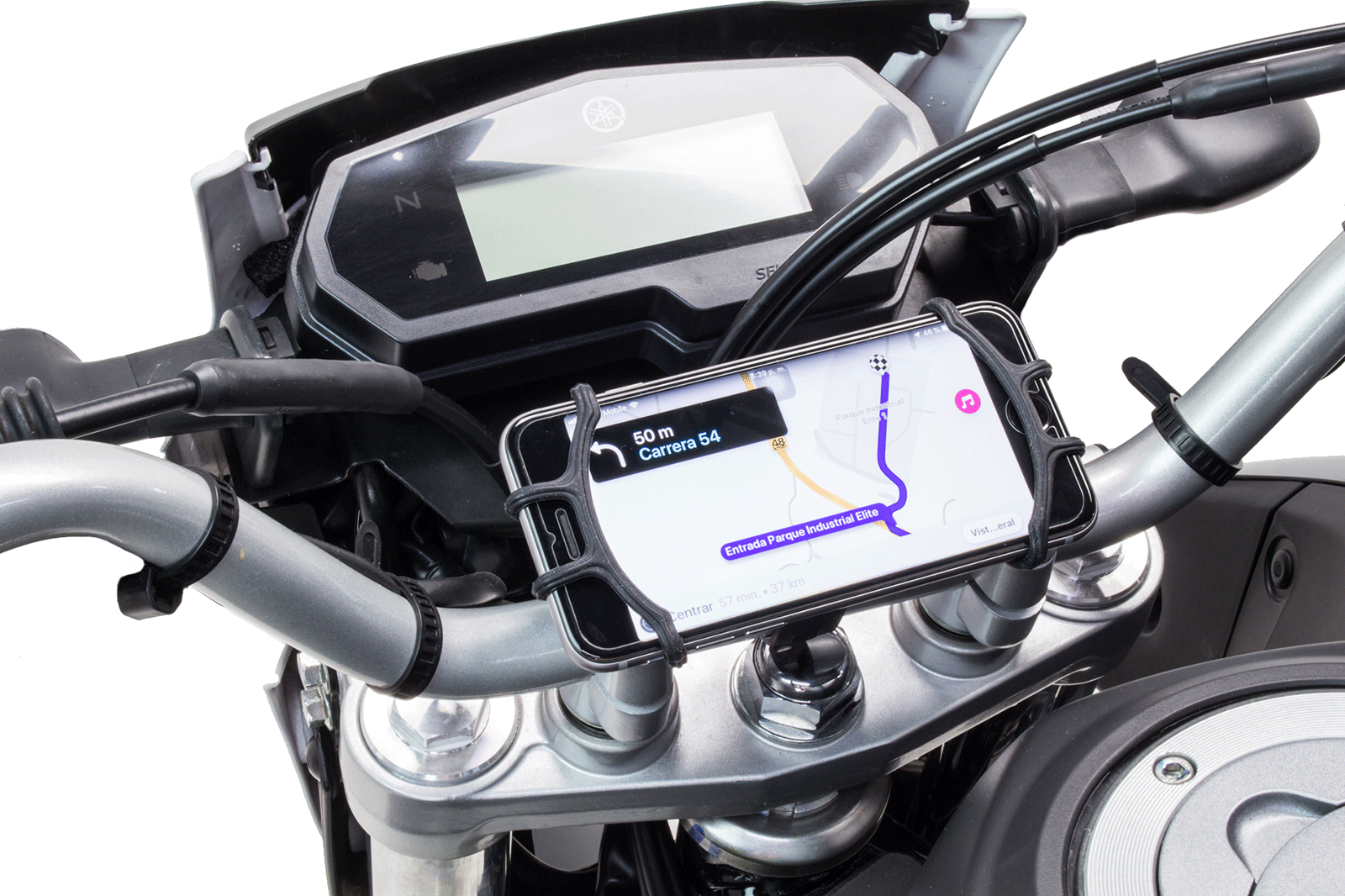 Soporte para Celular con Funda Impermeable para Moto y Bicicleta