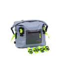 Maleta Impermeable Dry Bag Para Moto S20 Gris-Neon