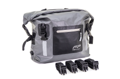 Maleta Impermeable Dry Bag Para Moto S20 Negro-Gris