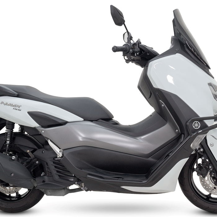 DEFENSA YAMAHA NMAX CONNECTED
Defensa para Yamaha Nmax Connected
Protección para scooter
Estilo y seguridad
Accesorios Yamaha Nmax connected
Defensa lateral 
Instalación sencilla
Luces exploradoras LED
Mejora de visibilidad
Exploradoras
