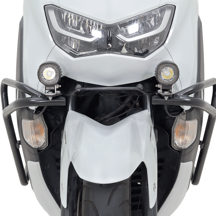 DEFENSA YAMAHA NMAX CONNECTED
Defensa para Yamaha Nmax Connected
Protección para scooter
Estilo y seguridad
Accesorios Yamaha Nmax connected
Defensa lateral 
Instalación sencilla
Luces exploradoras LED
Mejora de visibilidad
Exploradoras