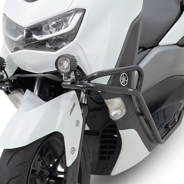 DEFENSA YAMAHA NMAX CONNECTED
Defensa para Yamaha Nmax Connected
Protección para scooter
Estilo y seguridad
Accesorios Yamaha Nmax connected
Defensa lateral 
Instalación sencilla
Luces exploradoras LED
Mejora de visibilidad
Exploradoras