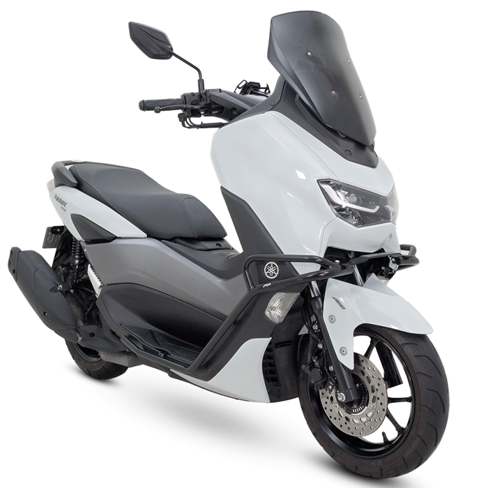 DEFENSA YAMAHA NMAX CONNECTED
Defensa para Yamaha Nmax Connected
Protección para scooter
Estilo y seguridad
Accesorios Yamaha Nmax connected
Defensa lateral 
Instalación sencilla
Luces exploradoras LED
Mejora de visibilidad
Exploradoras