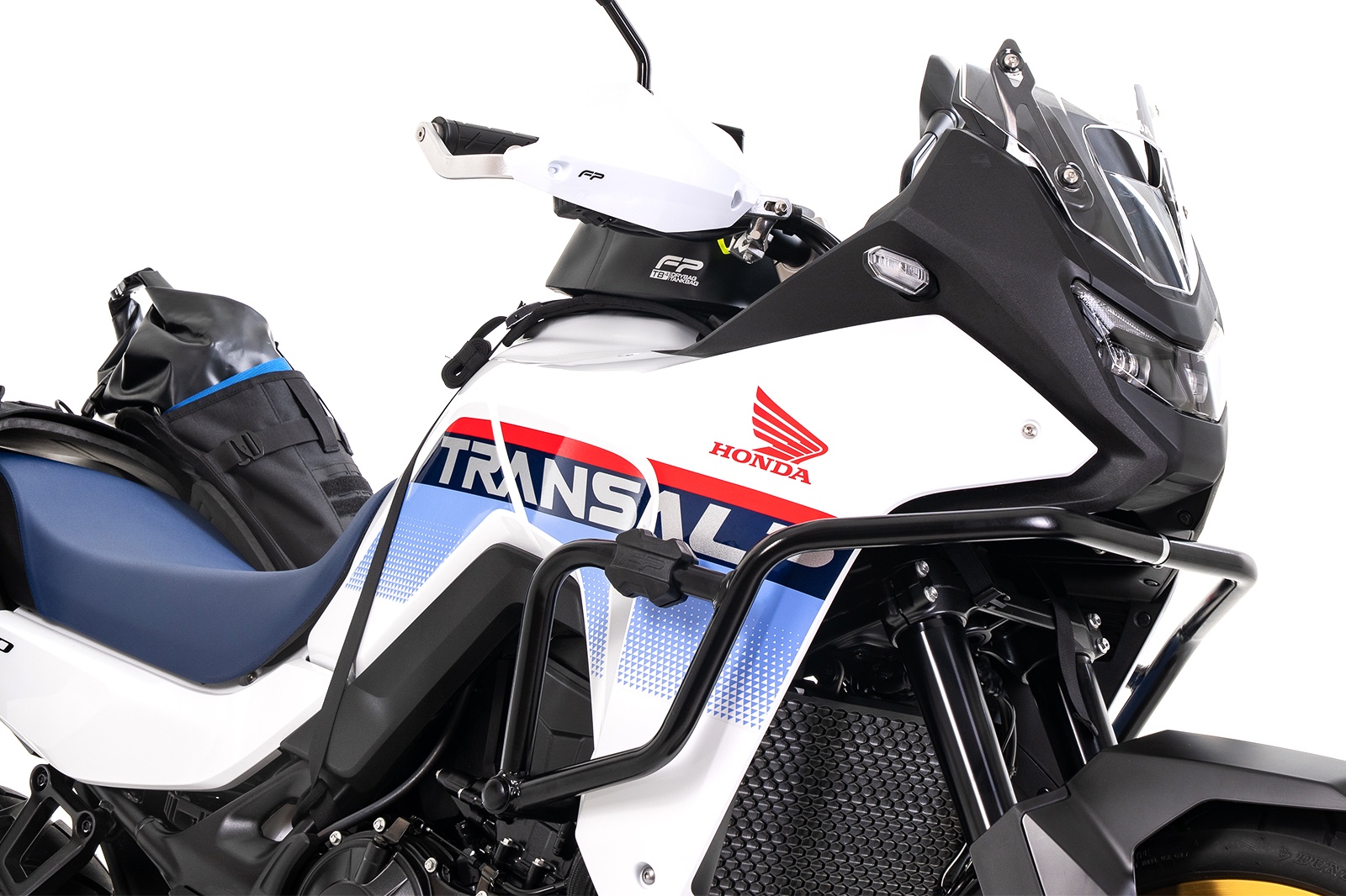 Barras de protección FP en acero para Honda Transalp 750
