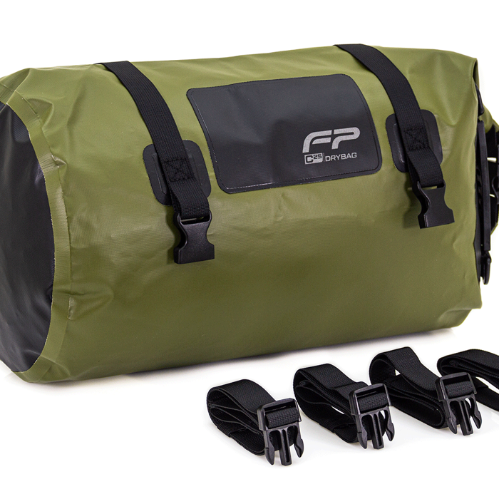 Maleta Impermeable Dry Bag Para Moto C25 Verde ML
