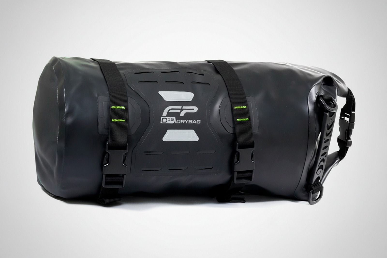 Maleta Drybag FP gris 15L para viajes cortos