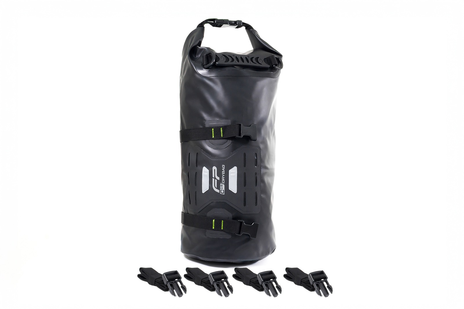 Dry bag FP C15 gris con sistema MOLLE y reflectivos