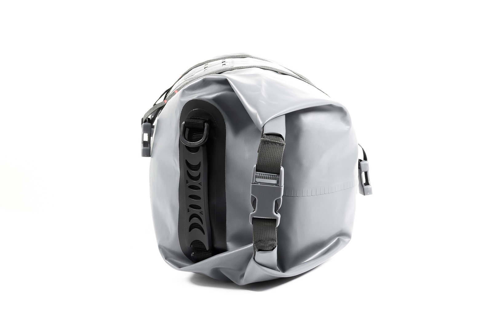 Maleta tubular impermeable FP C25 gris para rack y asiento
