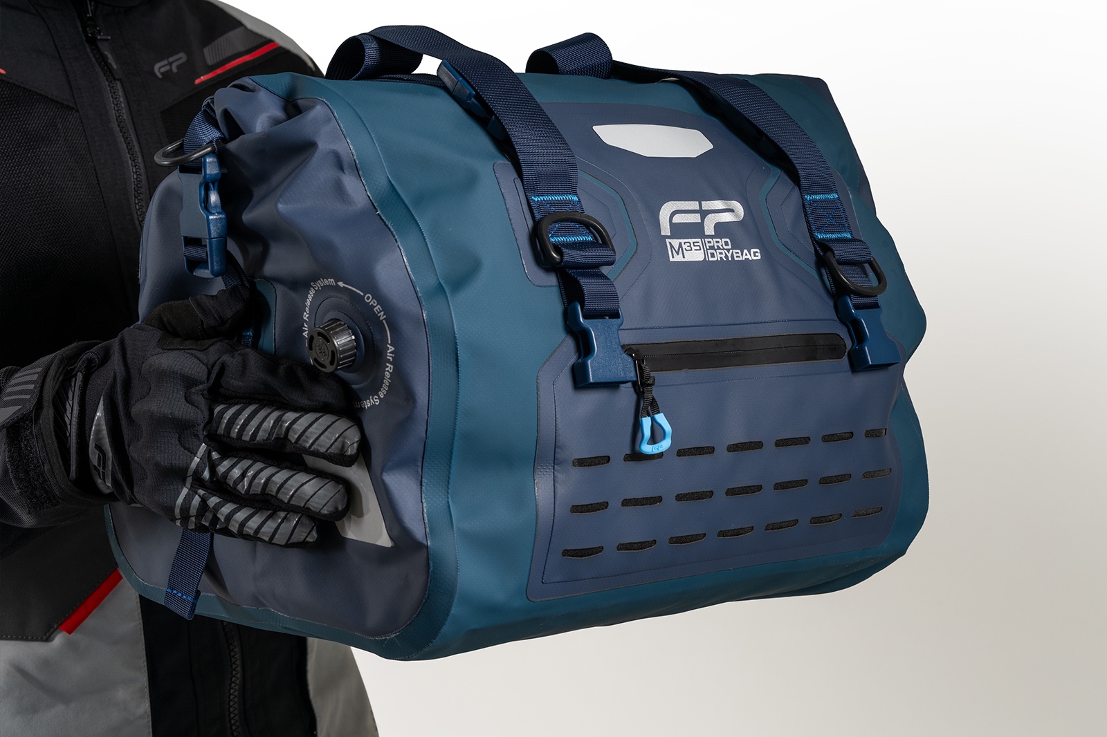 Maleta para moto de 35 litros