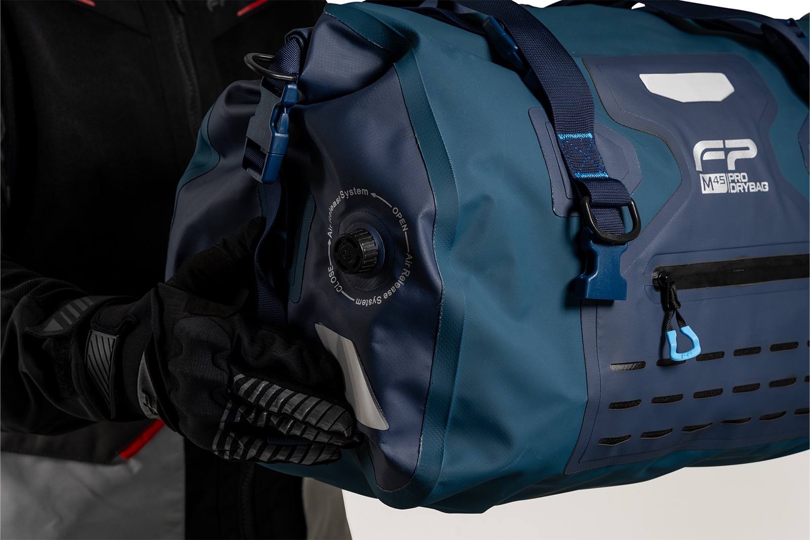 Maleta FP Dry Bag azul con MOLLE