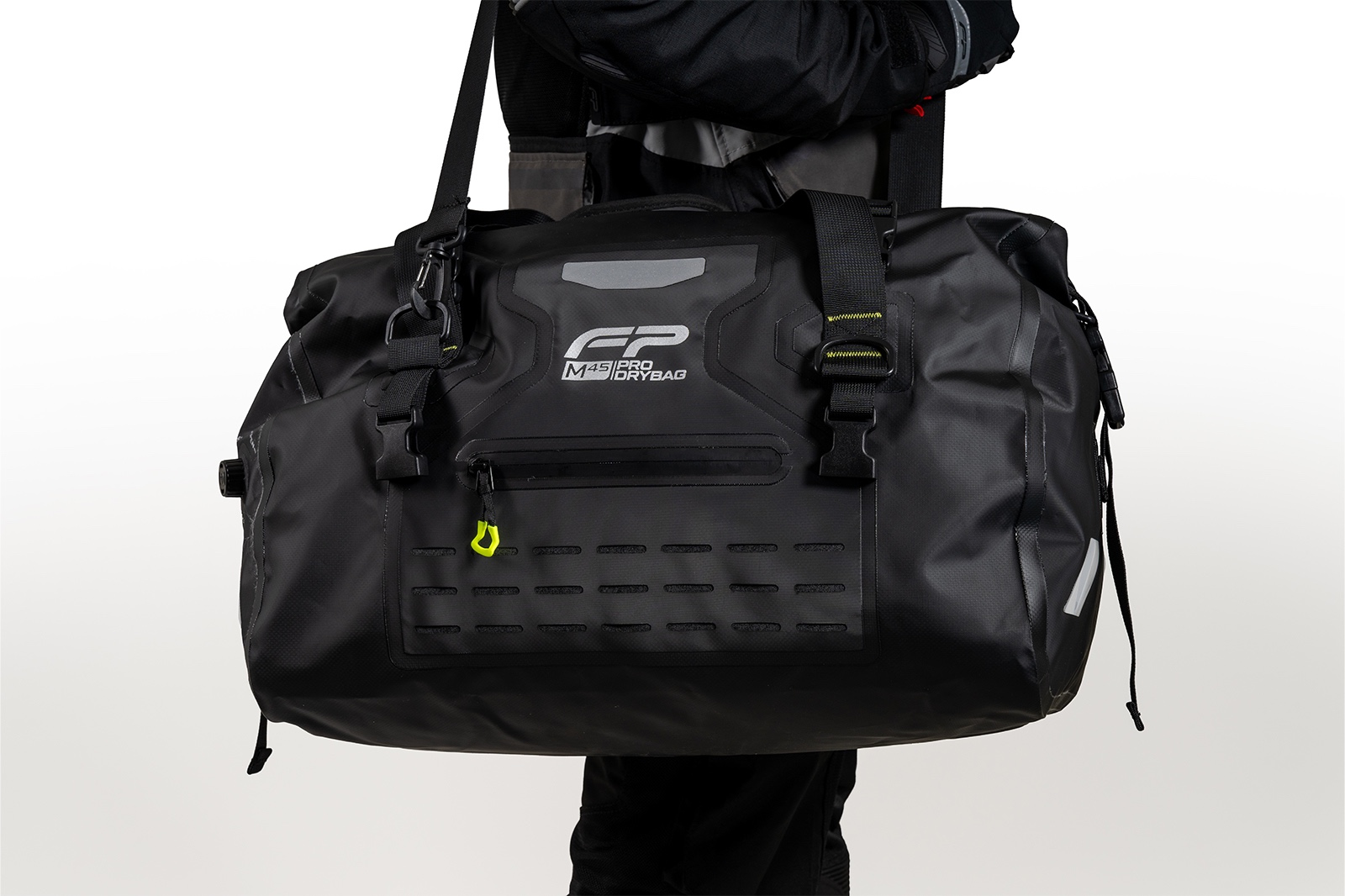 Maleta FP Dry Bag negra con sistema MOLLE
