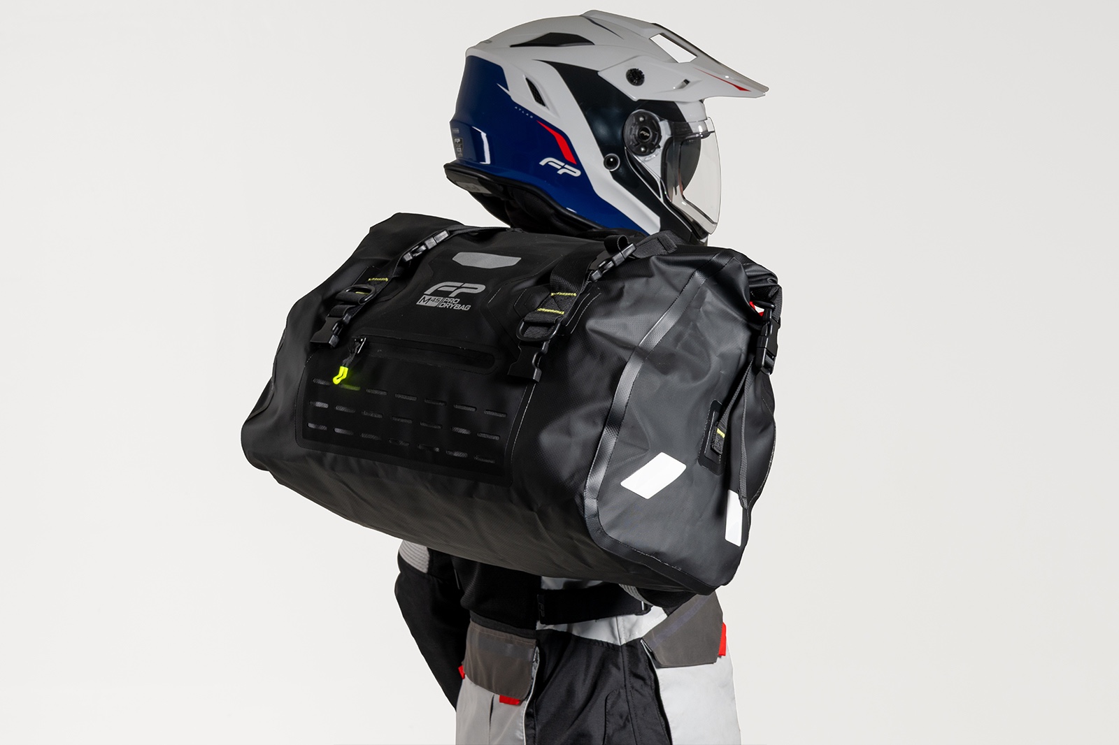 Maleta superior negra FP 45 litros resistente a lluvia