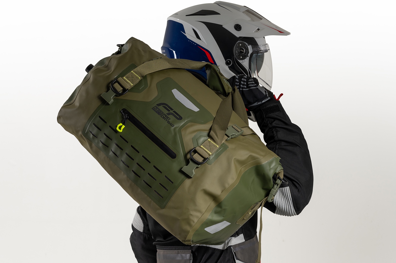 Maleta FP verde 45 litros impermeable