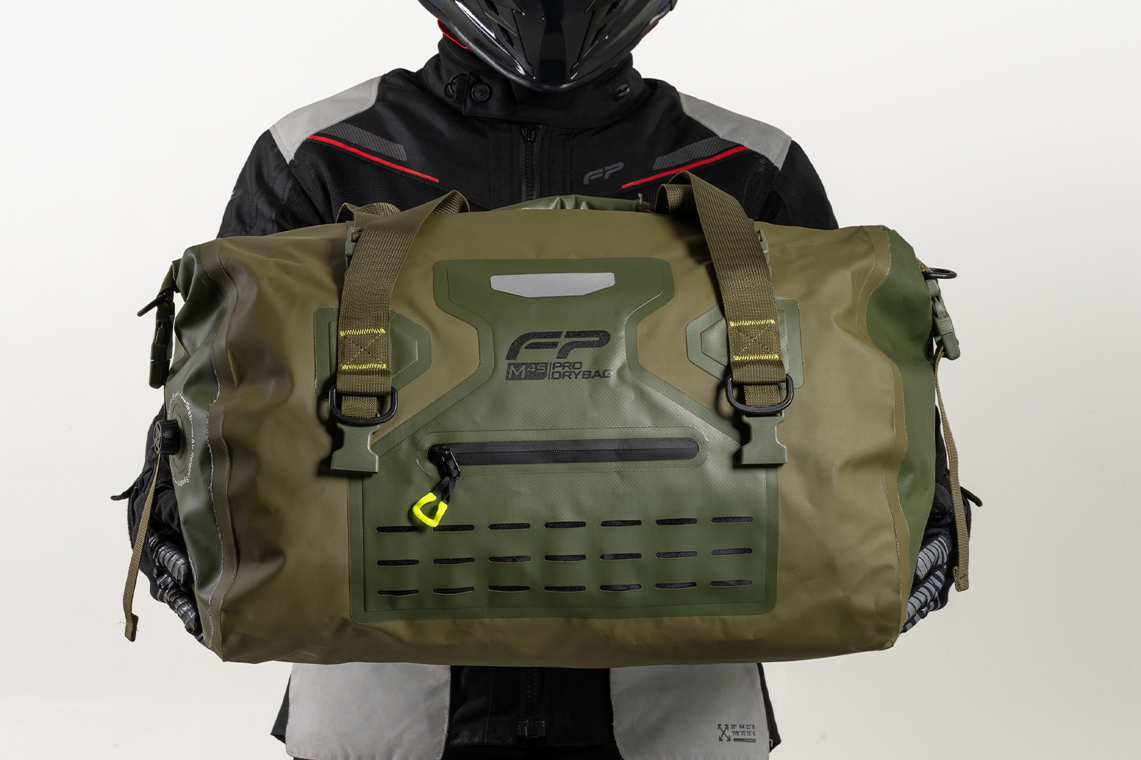 Maleta verde FP 45L con sistema MOLLE