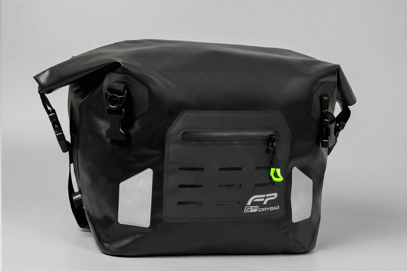 Drybag FP S30 negro con correas universales para moto