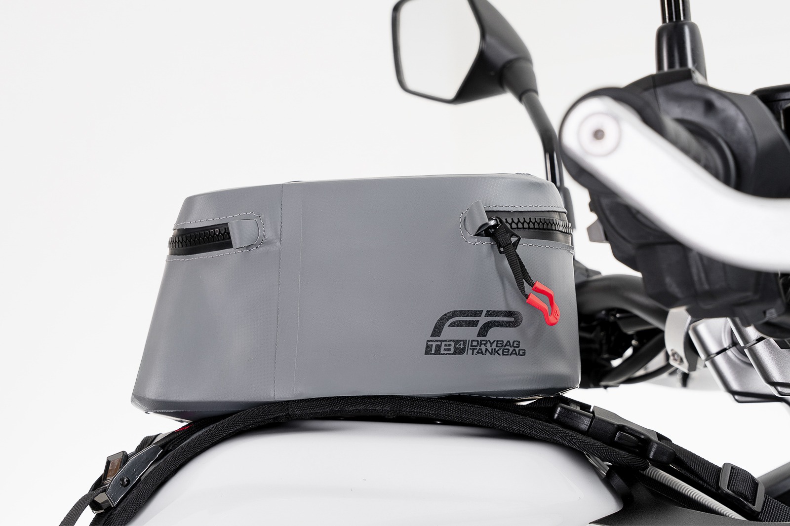 Bolso de tanque FP Drybag gris con sistema MOLLE