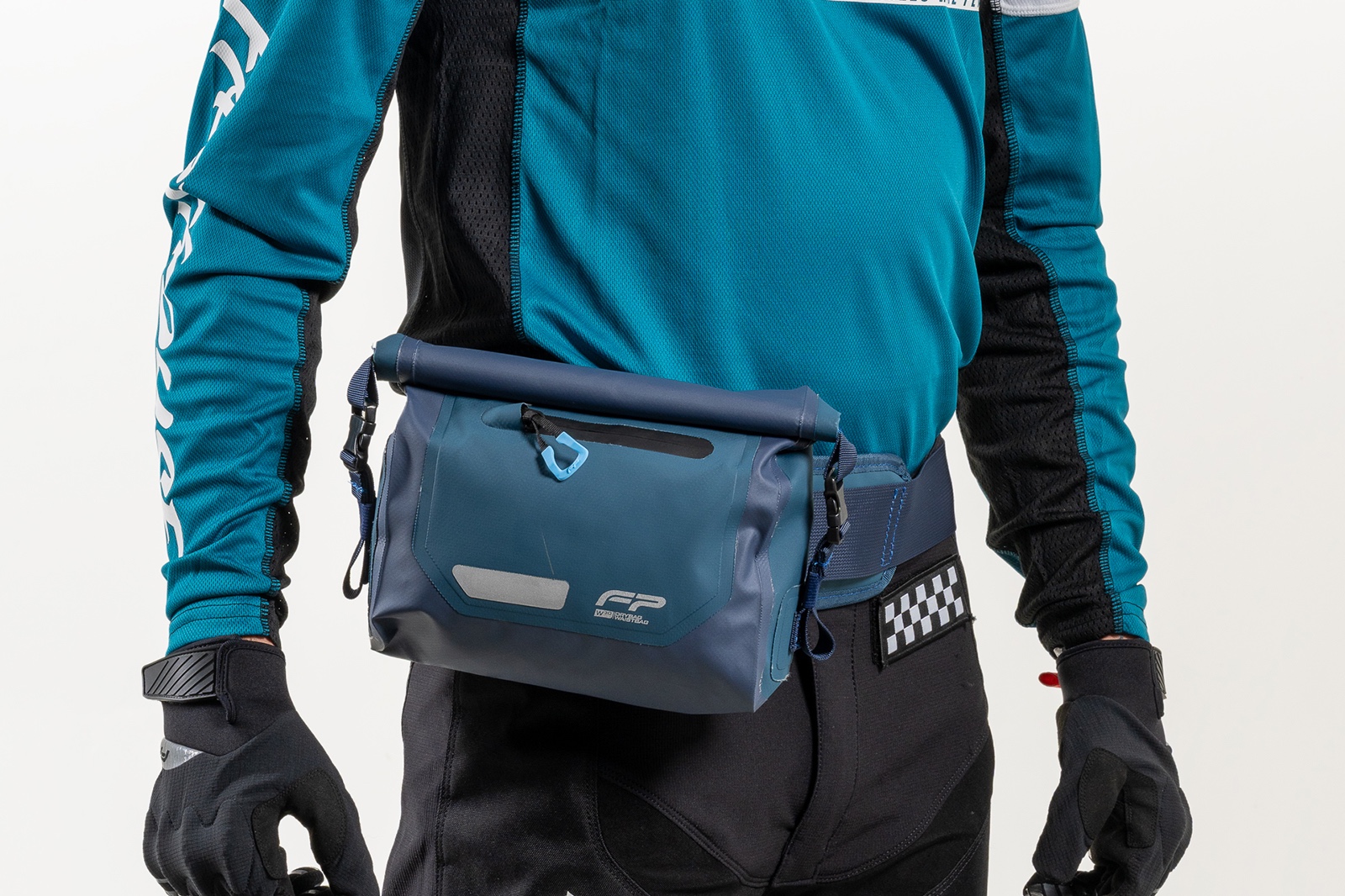 Riñonera Dry Bag W10 Azul impermeable