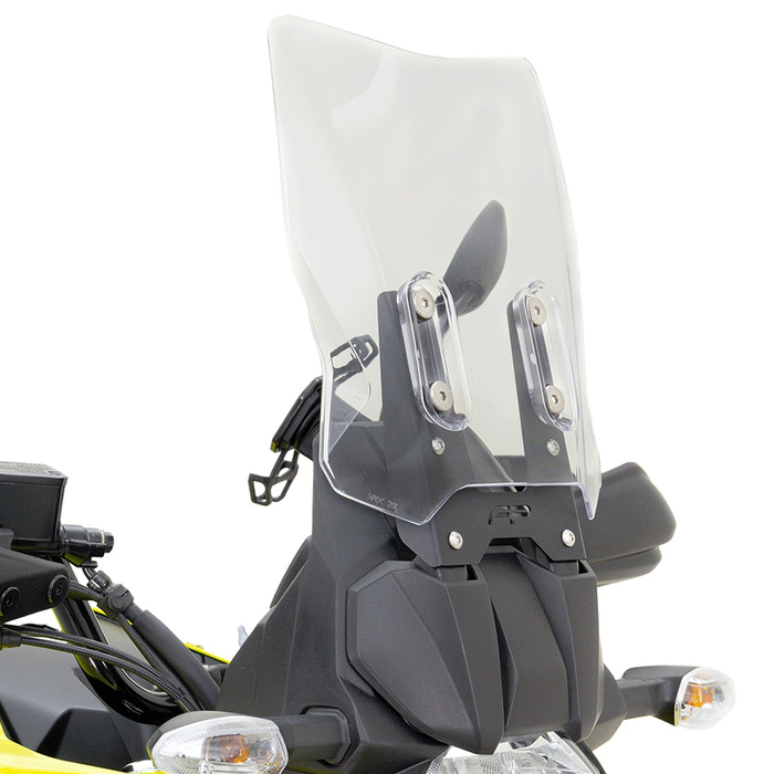 Suzuki Vstrom 250 SX con cúpula elevada para mayor confort