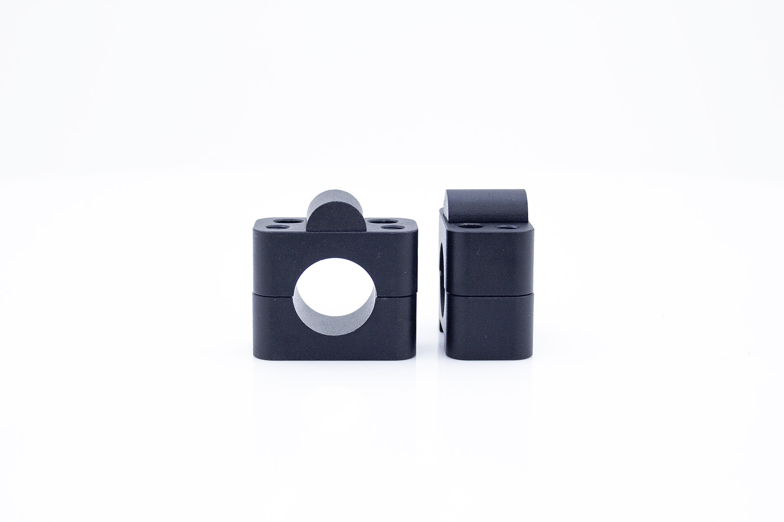 Adaptador para manubrio de 22mm a 28mm negro