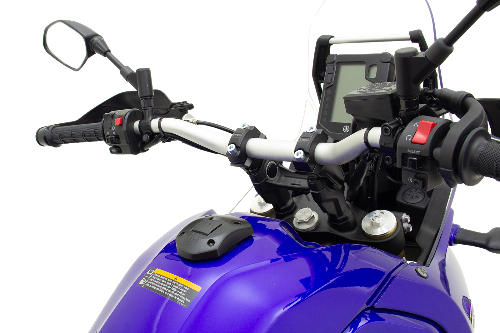 Extensor manubrio moto