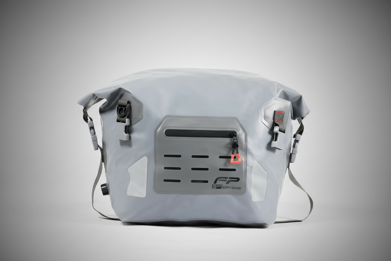 Drybag FP S20 gris con correas universales