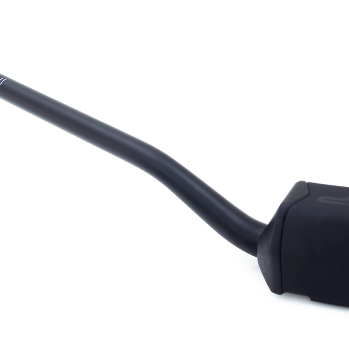 Manubrio fatbar negro con puff