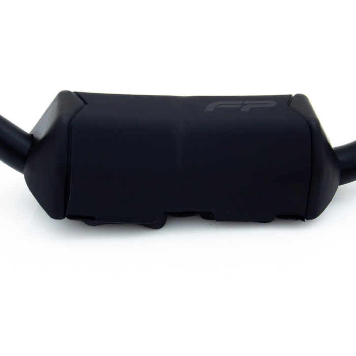 Manubrio fatbar negro con puff