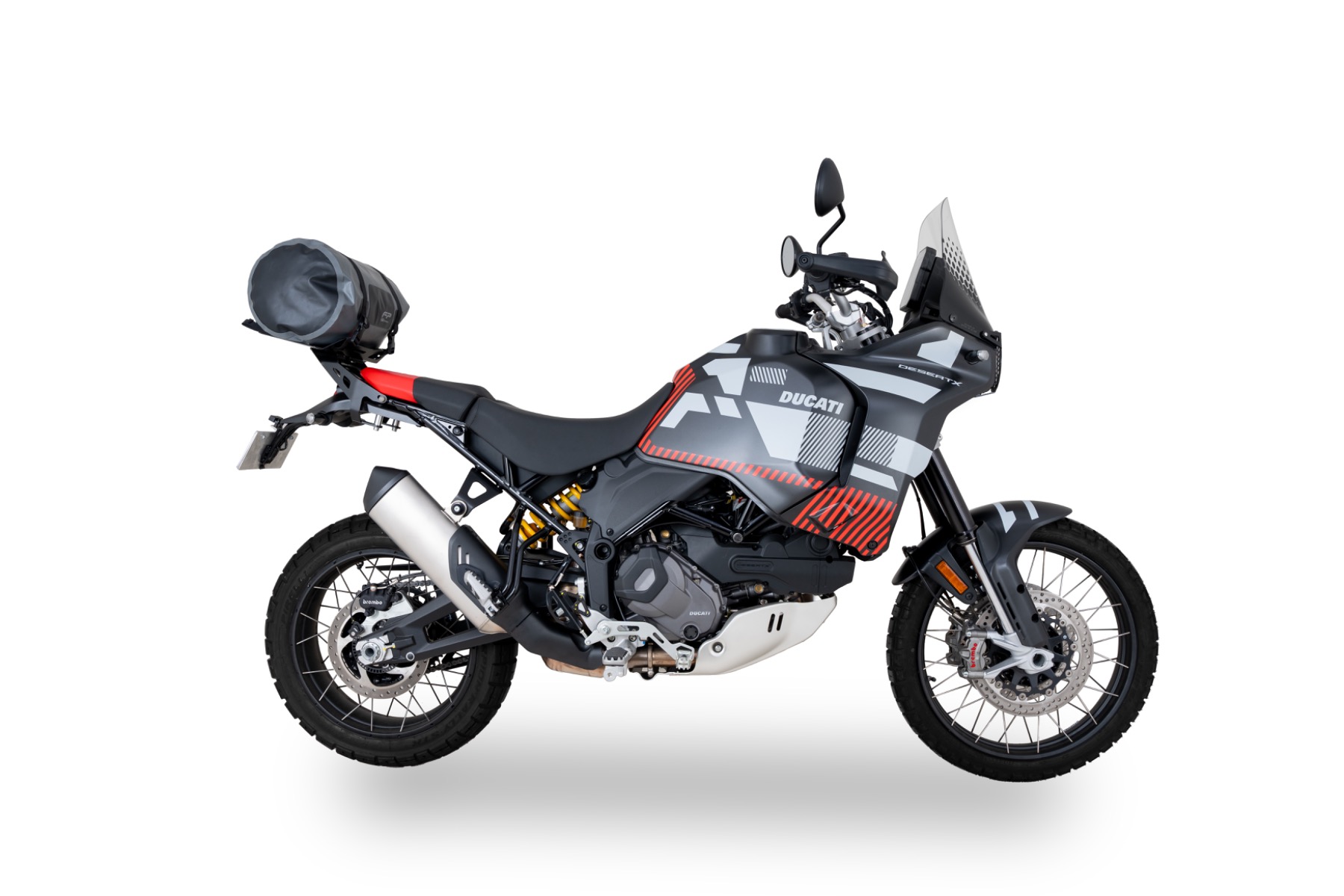 Base top case ducati desertx