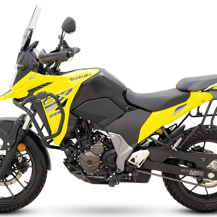 SOPORTE MALETAS LATERALES SUZUKI VSTROM 250 SX
Soporte de maletas laterales VSTROM 250 SX
Soporte de maletas laterales VSTROM 250 SX
Maletas compatibles VSTROM 250 SX
Vajes en moto VSTROM 250 SX