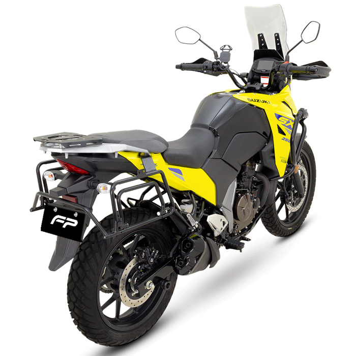 SOPORTE MALETAS LATERALES SUZUKI VSTROM 250 SX
Soporte de maletas laterales VSTROM 250 SX
Soporte de maletas laterales VSTROM 250 SX
Maletas compatibles VSTROM 250 SX
Vajes en moto VSTROM 250 SX