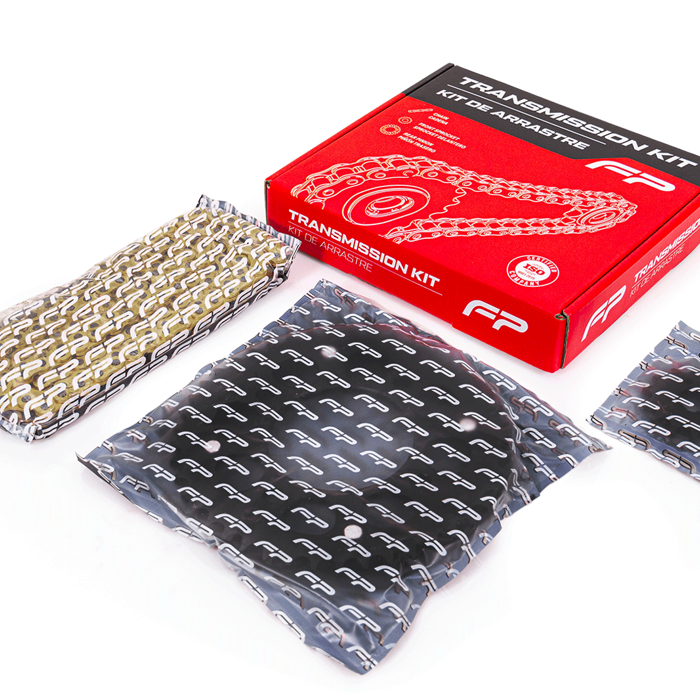 Kit arras neg con cad dorada 15-43t 428h-130 4h puls 135ls
