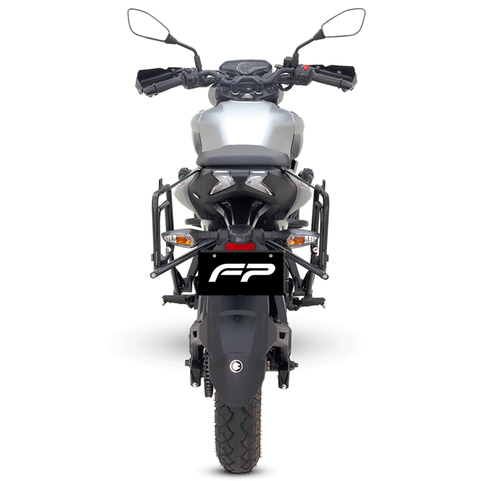 Soporte de maletas laterales Pulsar N160
Soporte de maletas laterales Pulsar N250
Maletas compatibles Pulsar N160 y Pulsar N250
viajes en moto Pulsar N160 y Pulsar N250