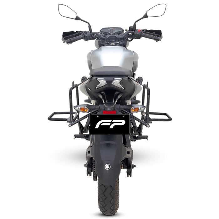 Soporte de maletas laterales Pulsar N160
Soporte de maletas laterales Pulsar N250
Maletas compatibles Pulsar N160 y Pulsar N250
viajes en moto Pulsar N160 y Pulsar N250