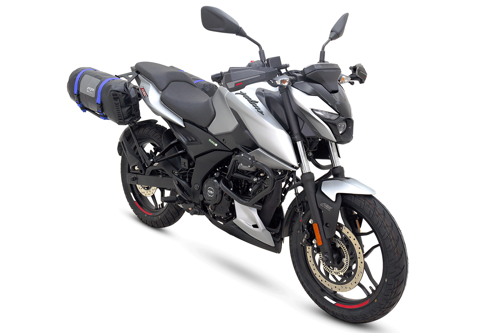 Soporte de maletas laterales Pulsar N160
Soporte de maletas laterales Pulsar N250
Maletas compatibles Pulsar N160 y Pulsar N250
viajes en moto Pulsar N160 y Pulsar N250